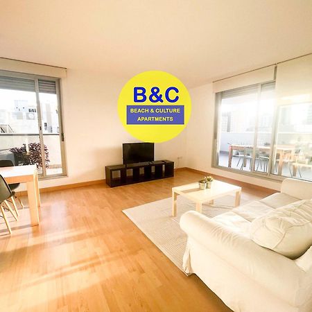 Beach & Culture Barcelona Port Forum Penthouse Apartment Сант Адриа де Бесос Екстериор снимка