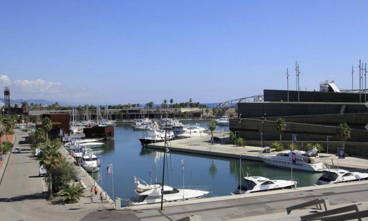Beach & Culture Barcelona Port Forum Penthouse Apartment Сант Адриа де Бесос Екстериор снимка